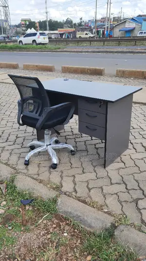 Office Desk Plus Office Chair