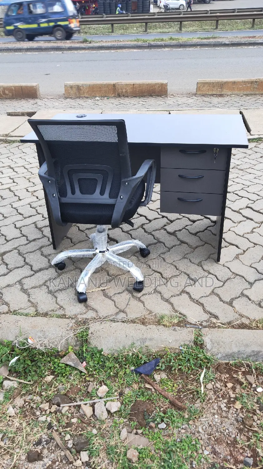 Office Desk Plus Office Chair
