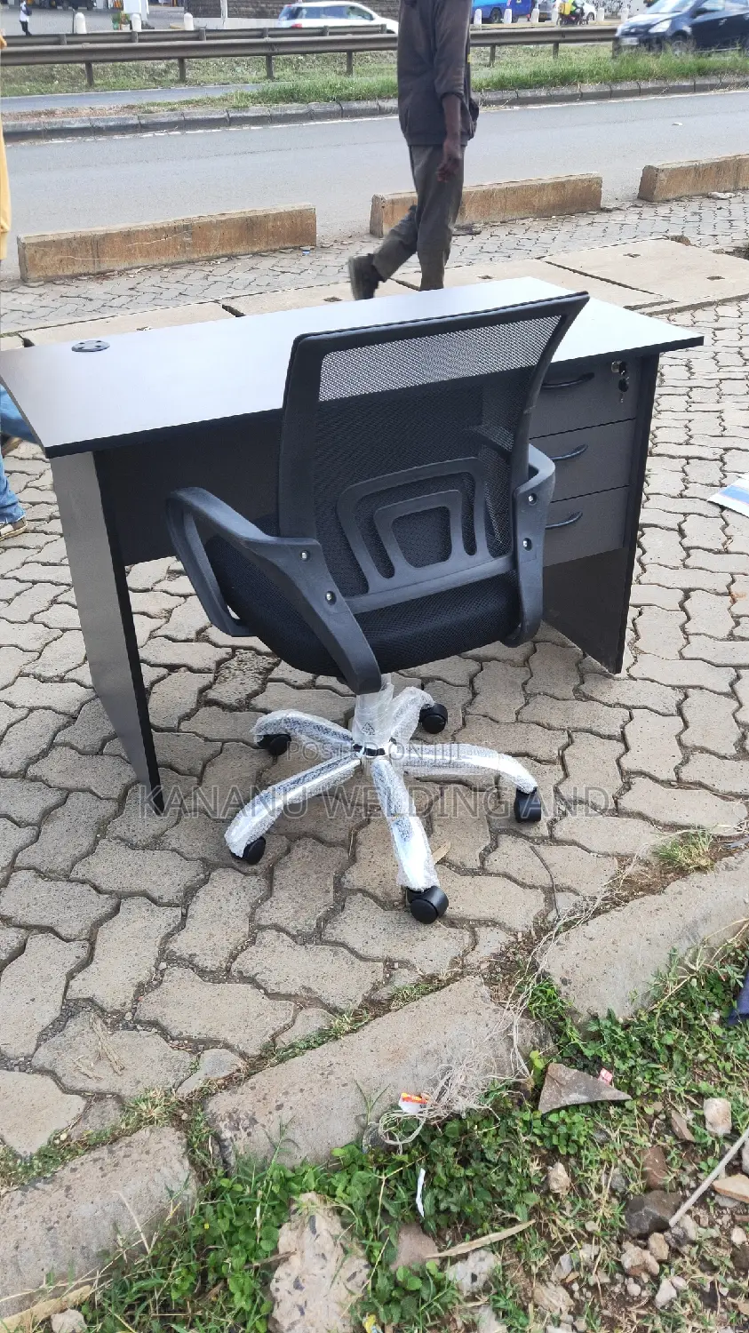Office Desk Plus Office Chair