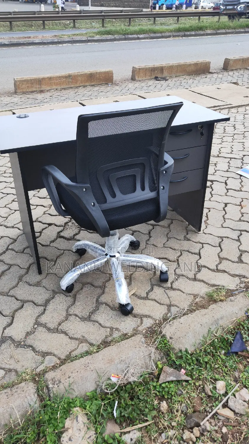 Office Desk Plus Office Chair