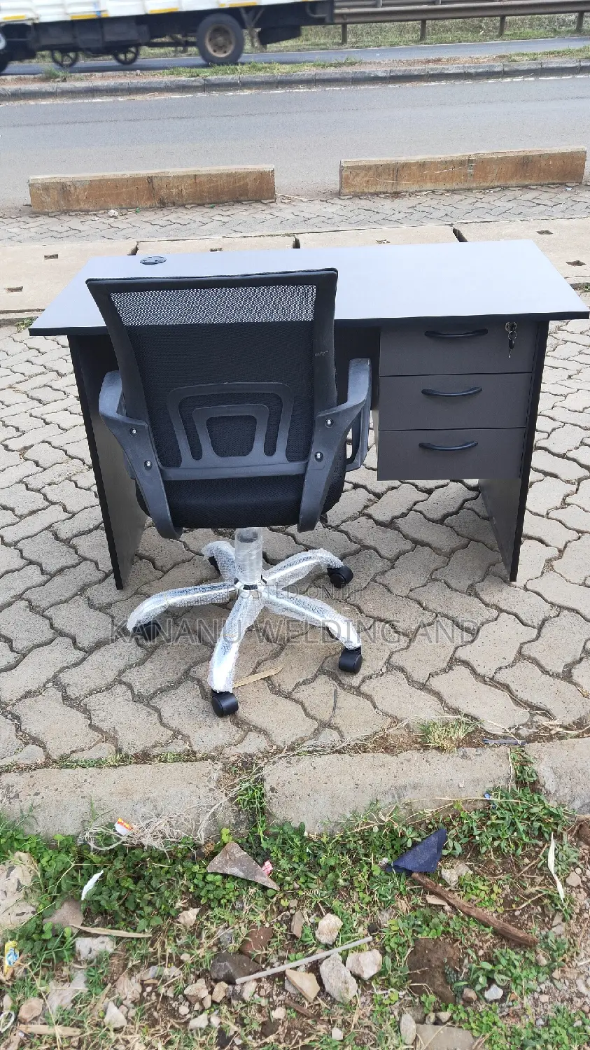 Office Desk Plus Office Chair