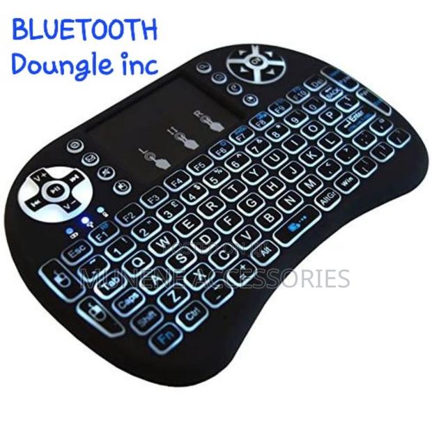 Recharge Mini Wireless Bluetooth Keyboard Touchpad Backlit - main view