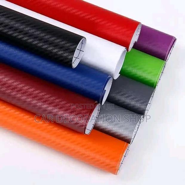 Different Colors Shades Carbo Finish Vinyl Wrapping