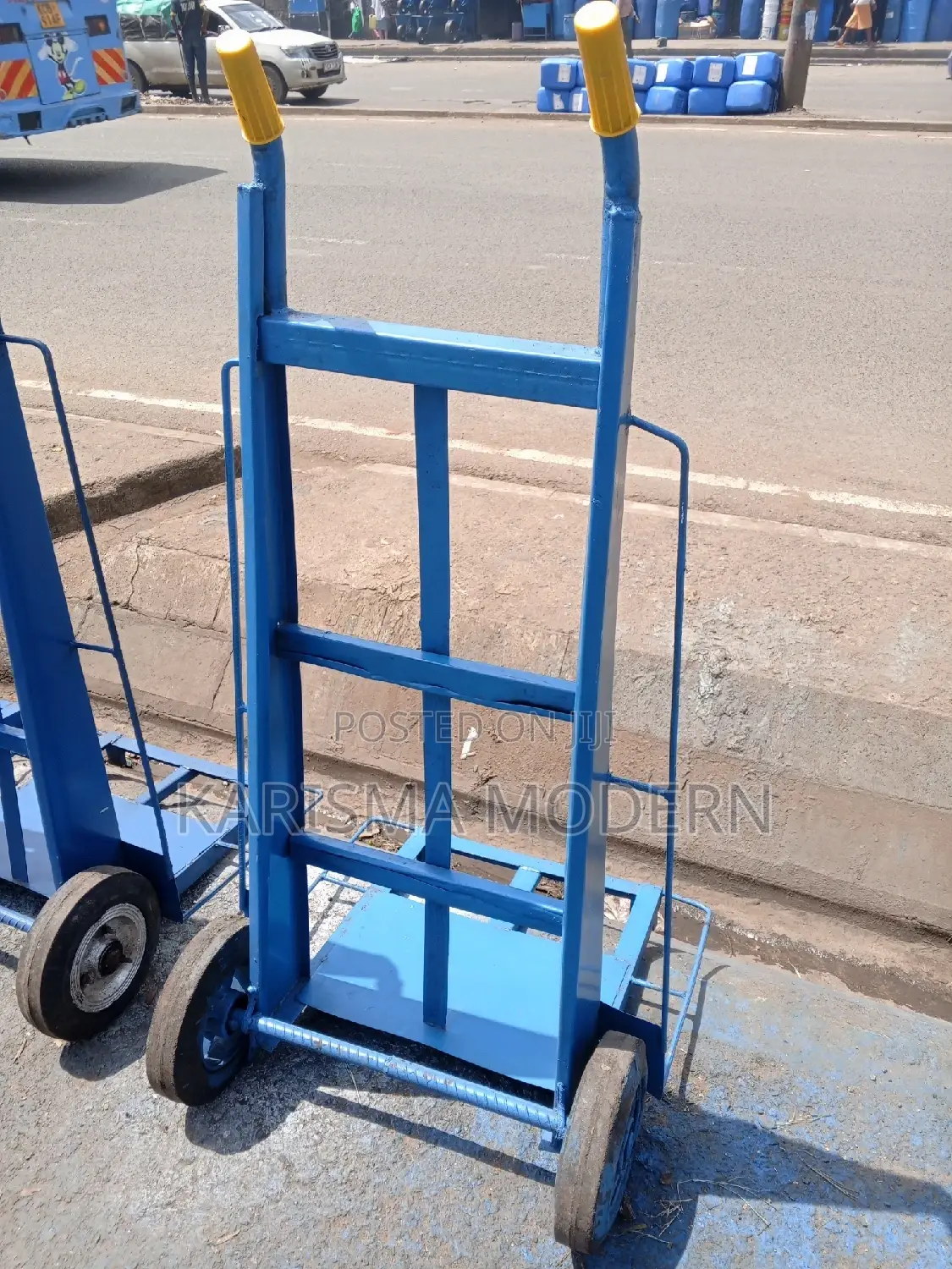 Heavy Metal Luggage Trolley