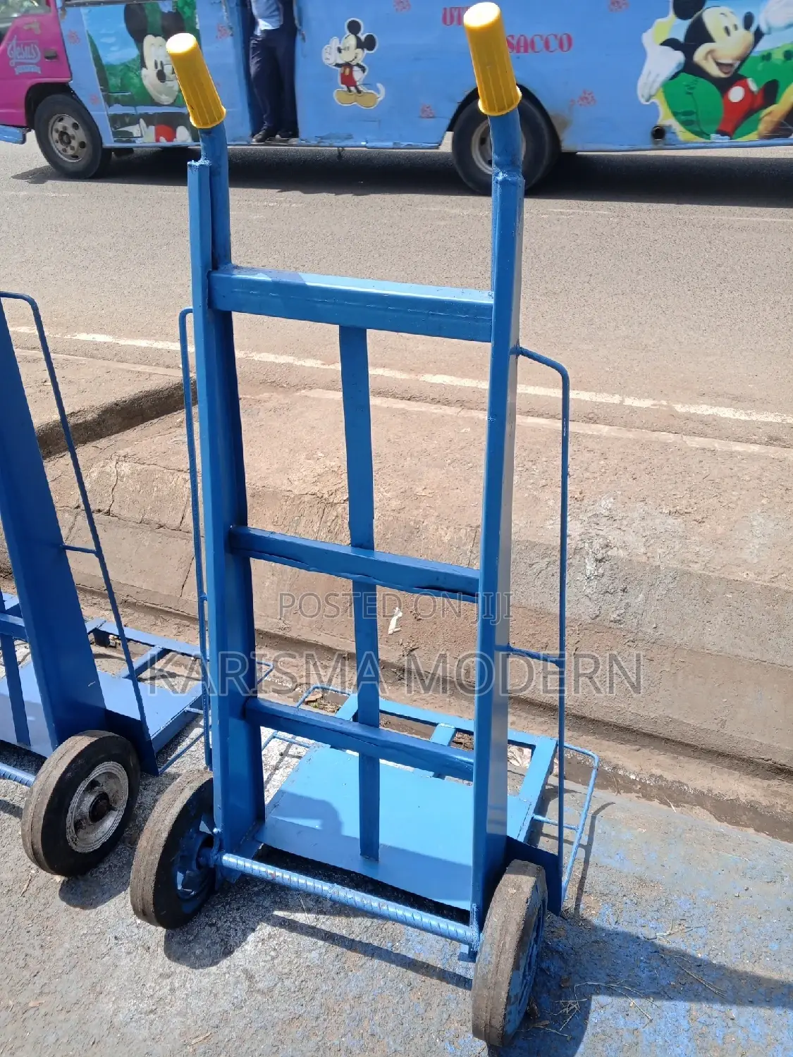 Heavy Metal Luggage Trolley