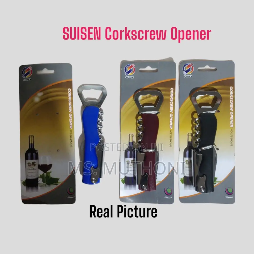 356303 SUISEN Corkscrew With Opener