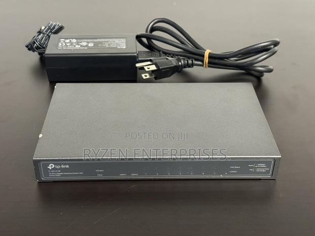 Tl-sg1210p 10-port Gigabit Desktop Switch With 8-port Poe+