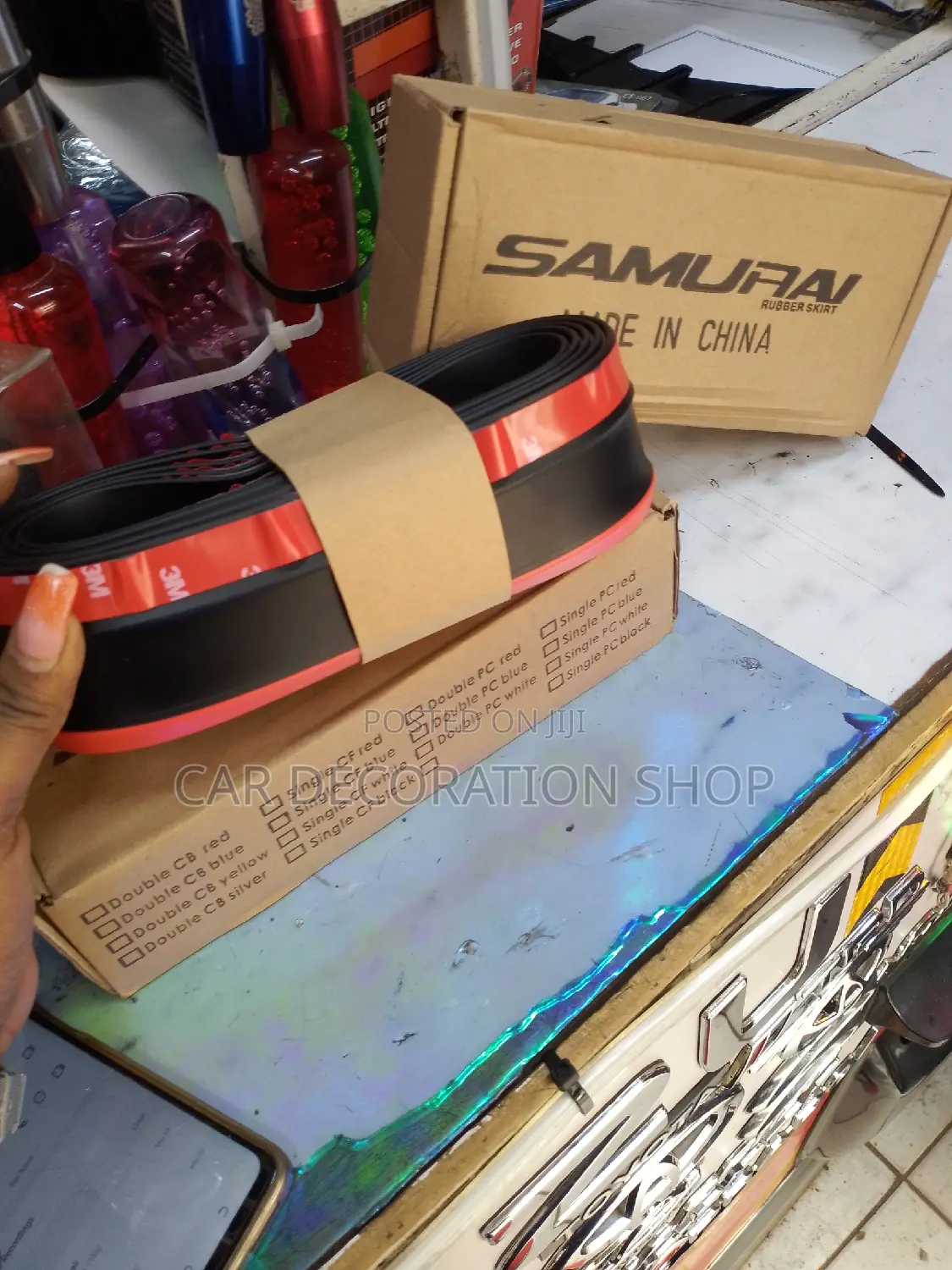 2.5meters Samurai Rubber Bumper Antiscratch Lip