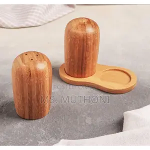 23970 Bamboo Salt N Pepper Shaker Set