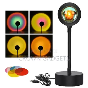 Sunset Lamp USB Direct Connection Sunset Atmosphere