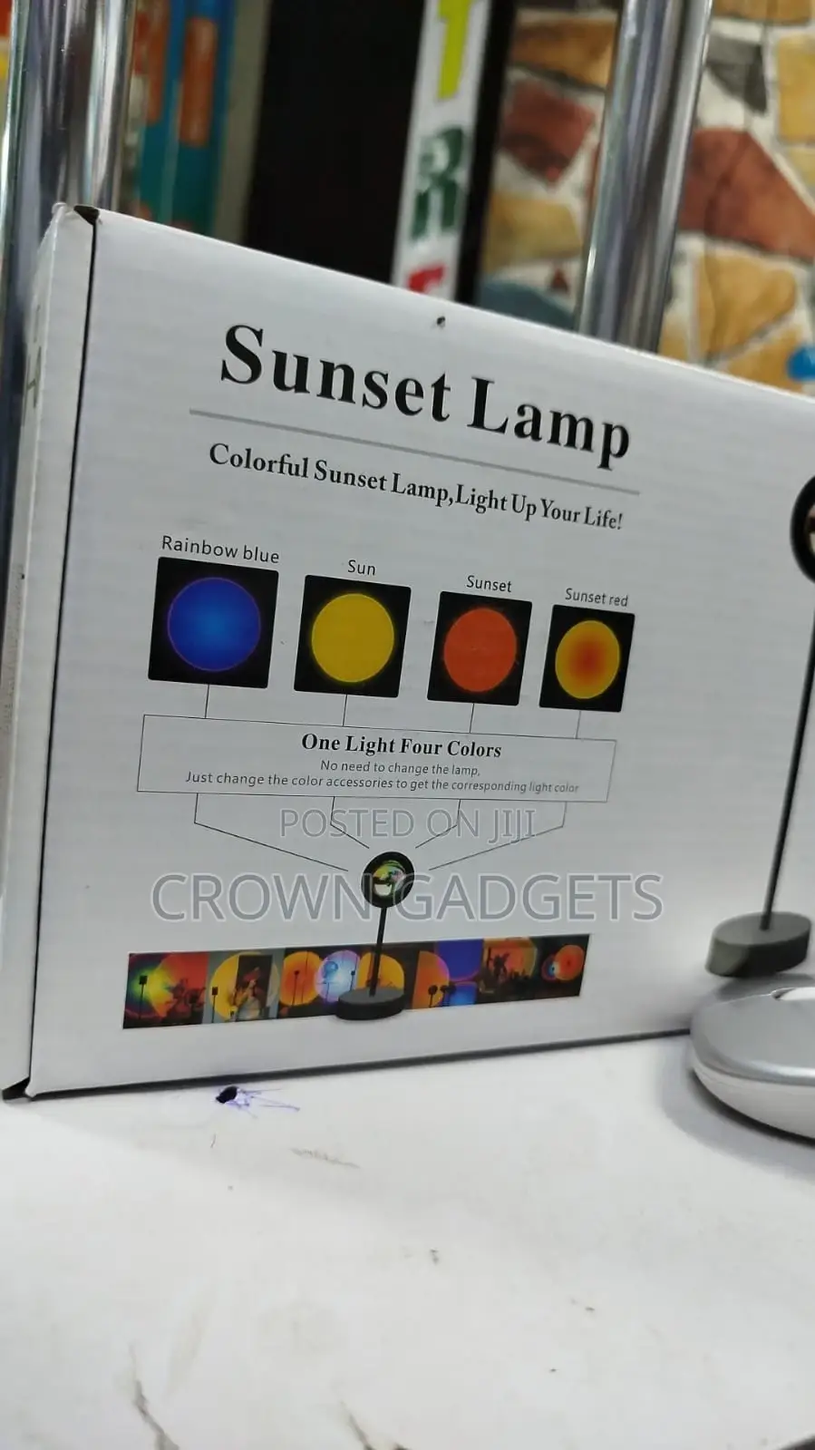 Sunset Lamp USB Direct Connection Sunset Atmosphere