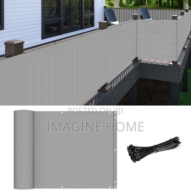 Balcony Privacy Shield/Dust Trap