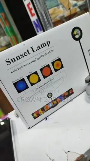 Sunset Lamp Aesthetic Room Decor