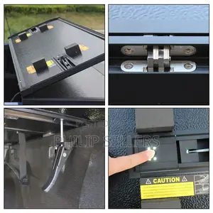 Custom-Fit Pickup Truck Tonneau Trifold Covers for Aluminum