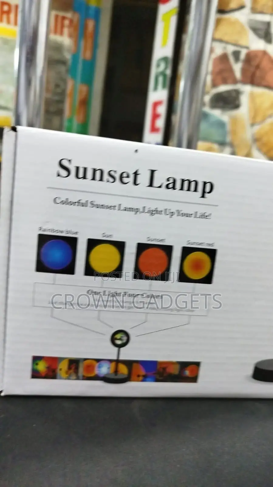16 Colors Sunset Lamp Projection Led Lights