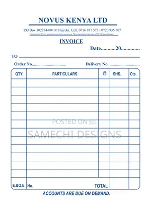 Receipt Books Printing