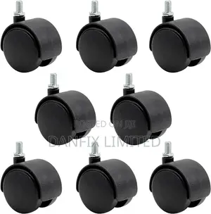 Blackheavy Duty Chair Rollers