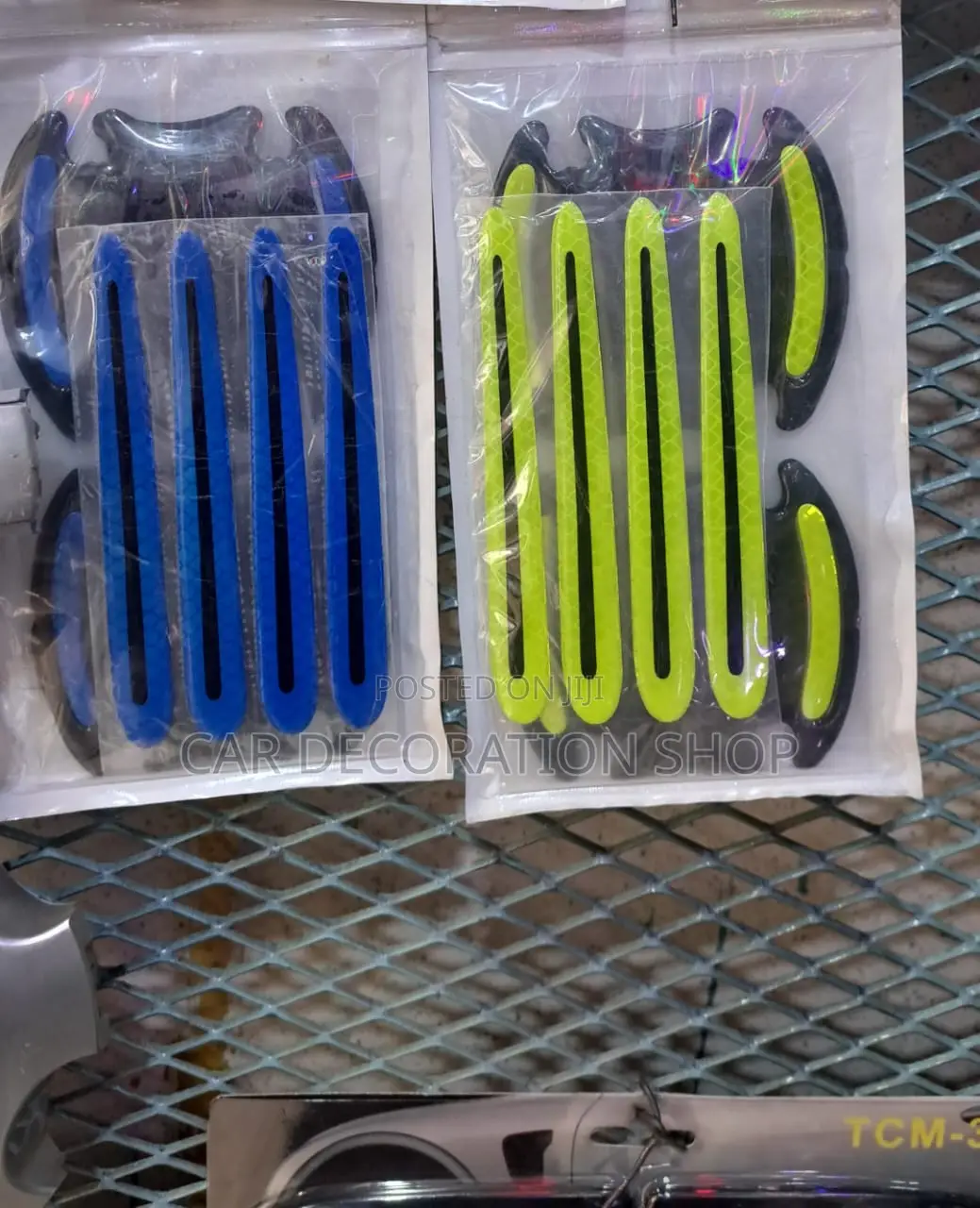 8pc Luminous Green or Blue Door Stickers