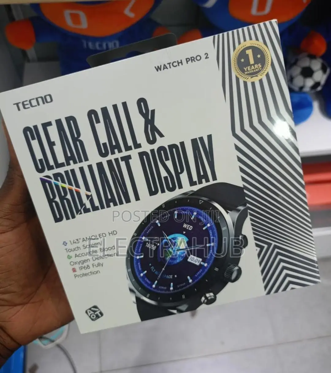 Tecno Watch Pro 2 New Sealed in a Shop