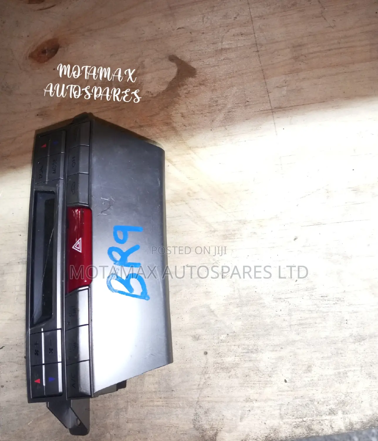 Subaru BR9 Ac Control Panel With Hazard Switch