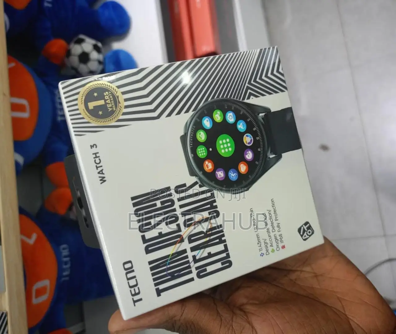 Tecno Watch 3 New Sealed in a Shop