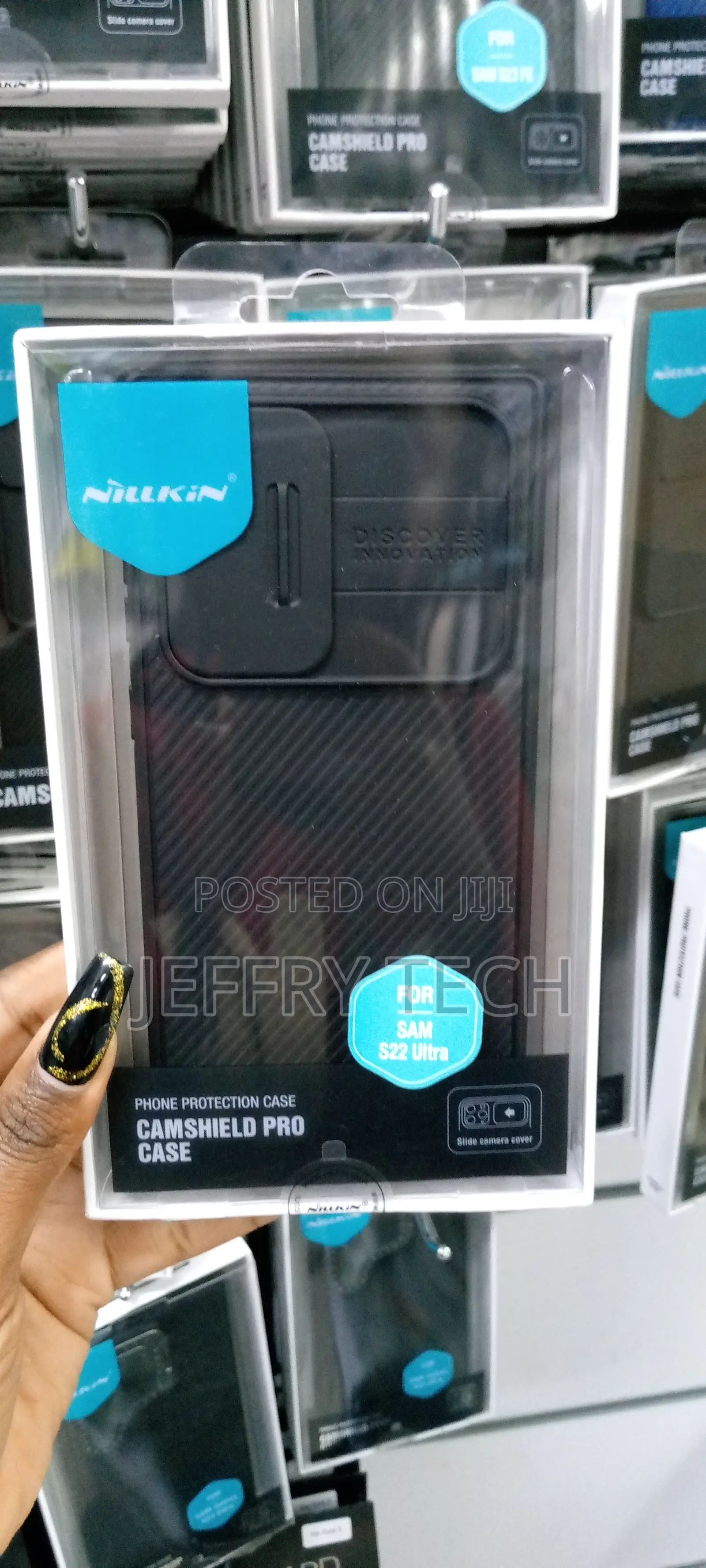 Nillkin for Samsung Galaxy S22 Ultra Case, Camshield Pro