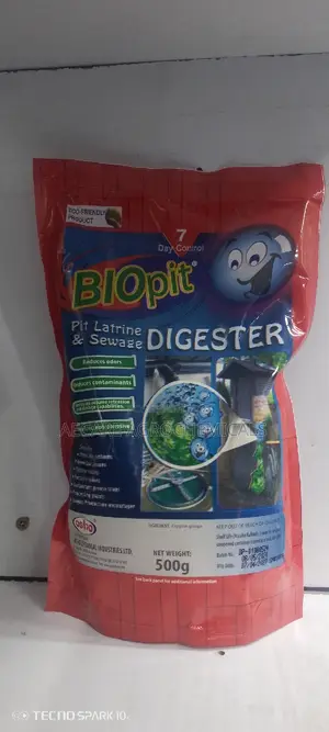 Biopit Pit Latrine and Sewage Digester 500 Grams