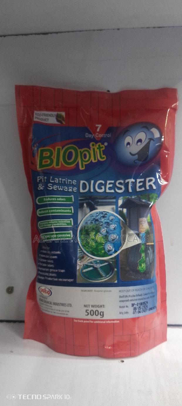 Biopit Pit Latrine and Sewage Digester 500 Grams - thumbnail 8
