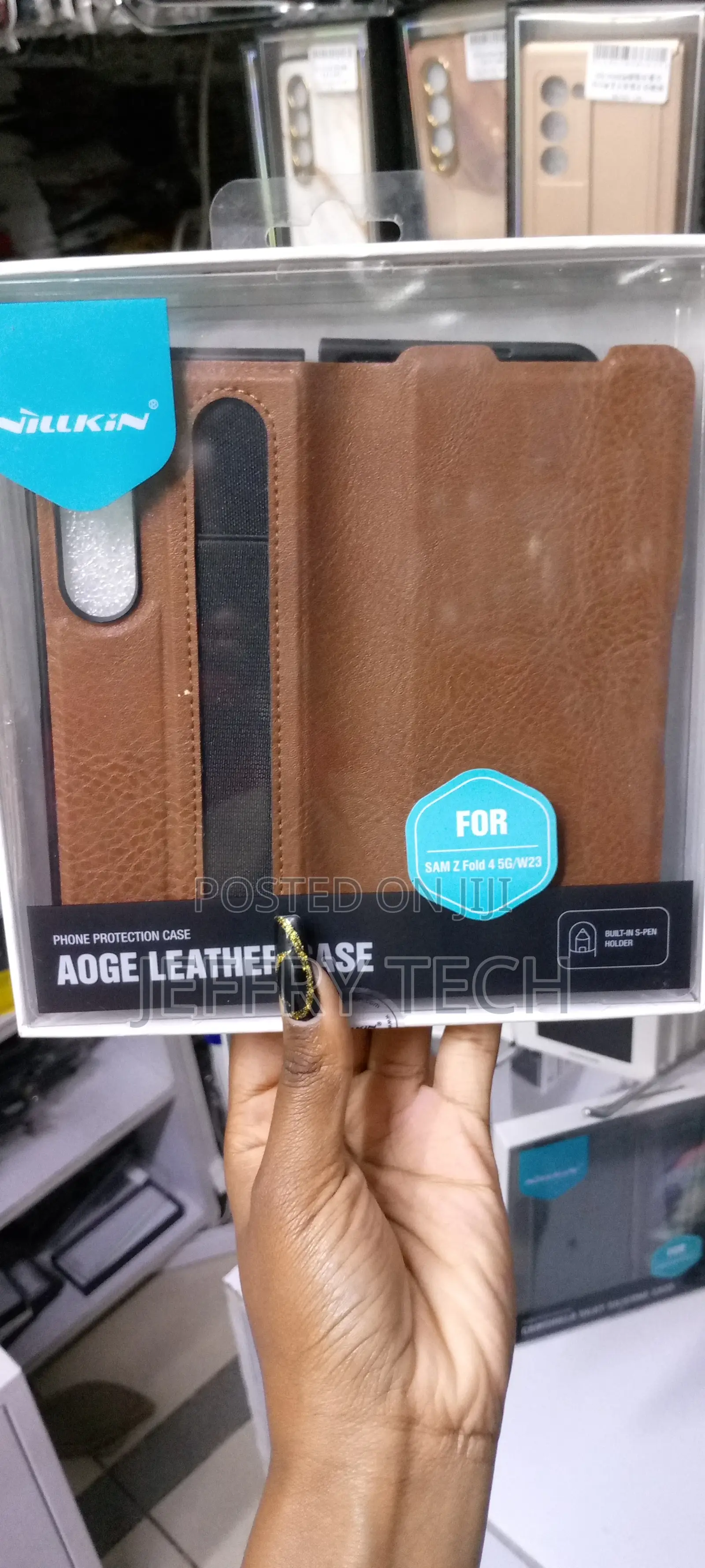 Nillkin Qin Pro Leather Case for Samsung Galaxy Z Fold4 (Fol