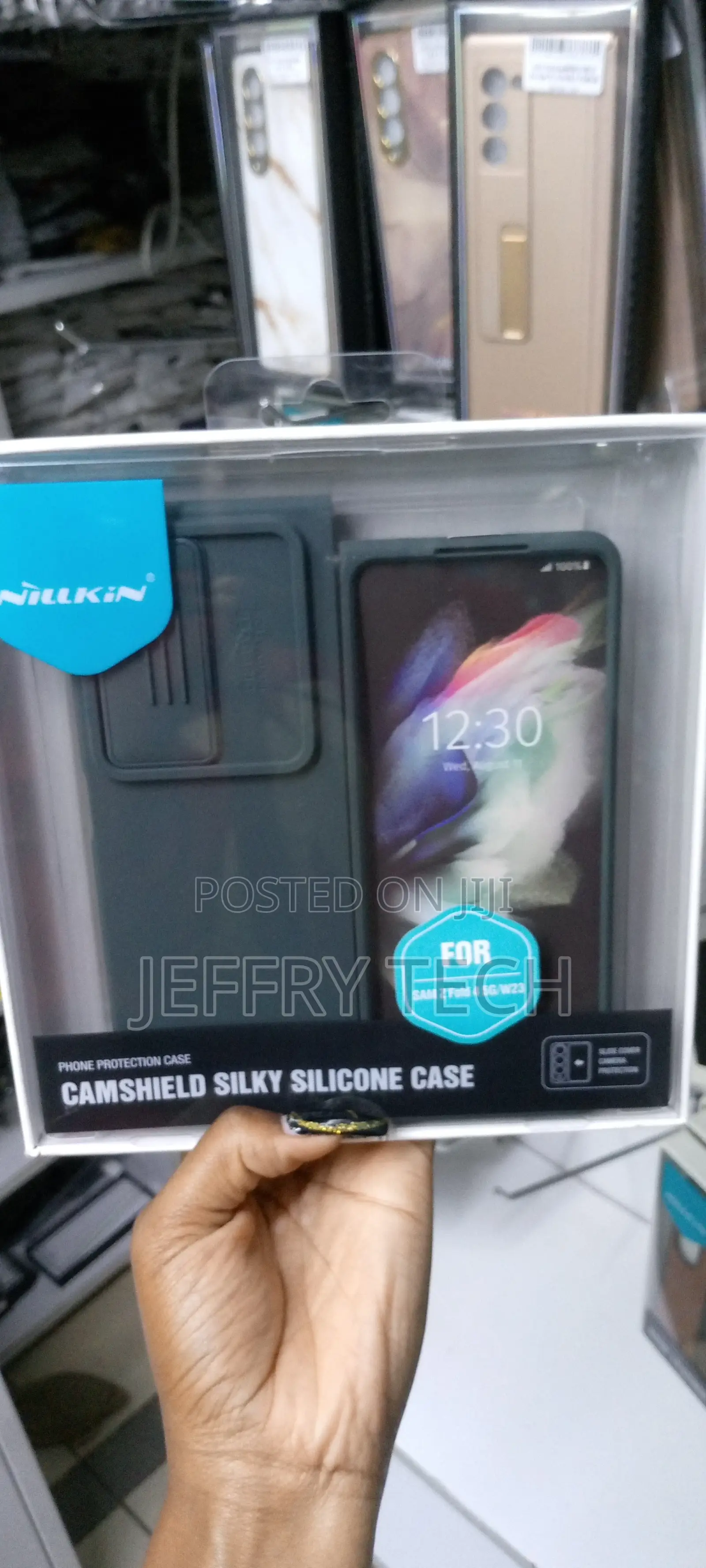 Camshield Silky Silicone Case for Galaxy Z Fold 4 5g/ W23