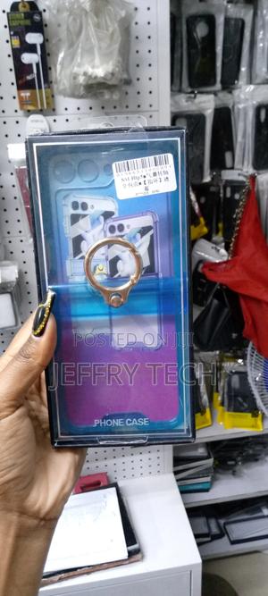 NINKI Compatible Samsung Galaxy Z Flip 5 Case Clear With Rin - thumbnail 2