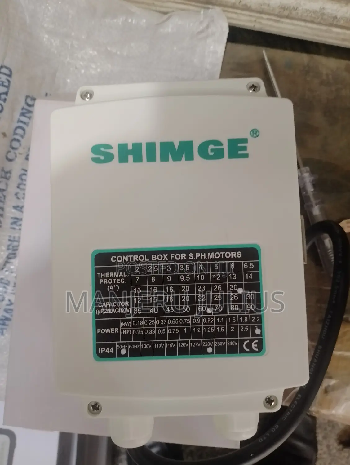3hp Control Box