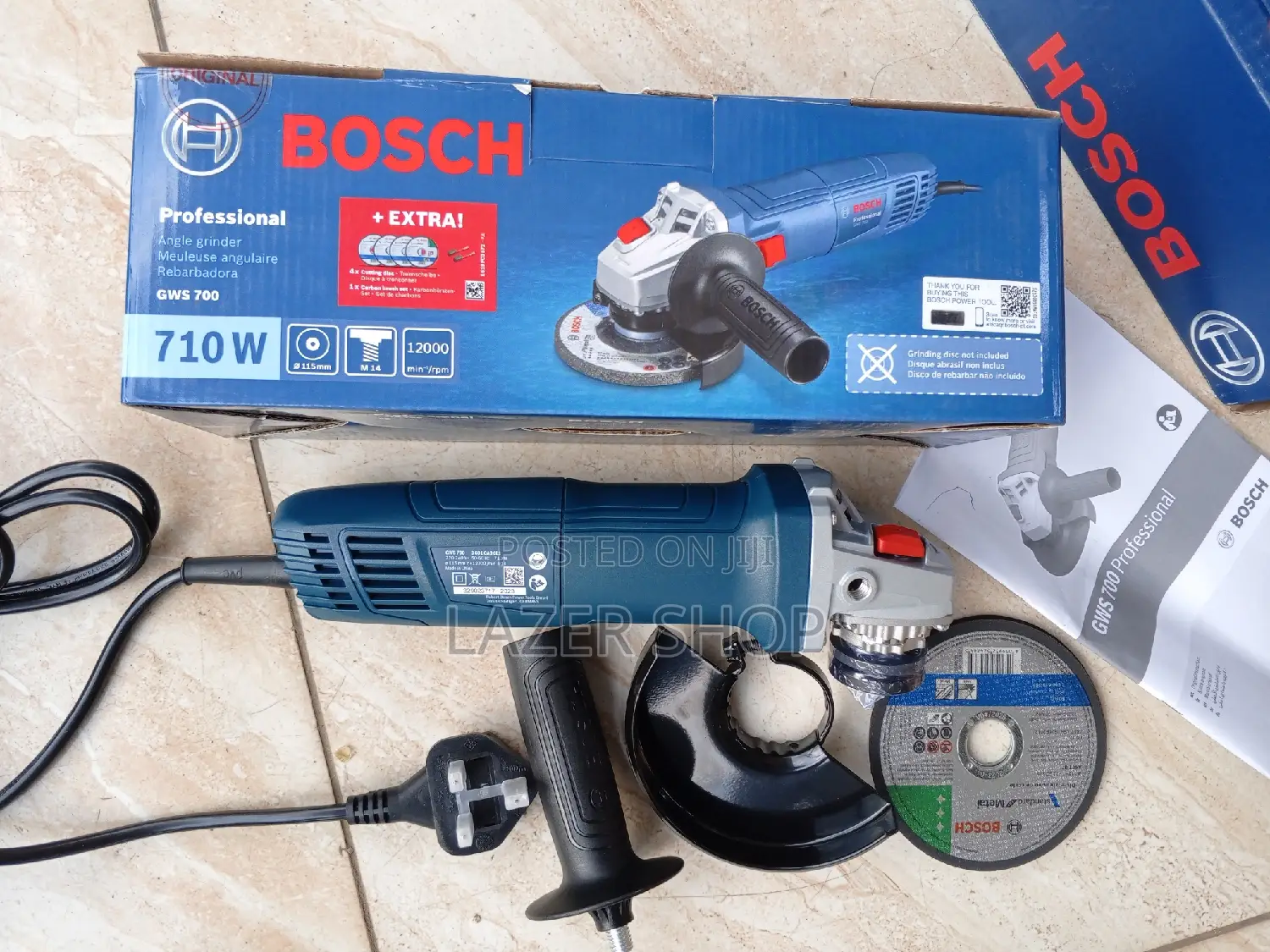 Original Bosch Angle Grinder 710w