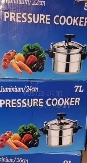 7L 2 Handle Pressure Cooker Non Explosive 