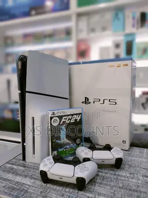 Ps5 Bundle + Fc 24+ 2nd Controller Ps5 Slimps5!