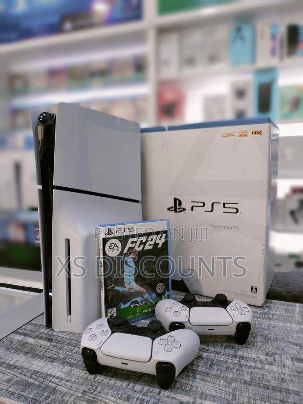 Ps5 Bundle + Fc 24+ 2nd Controller Ps5 Slimps5!