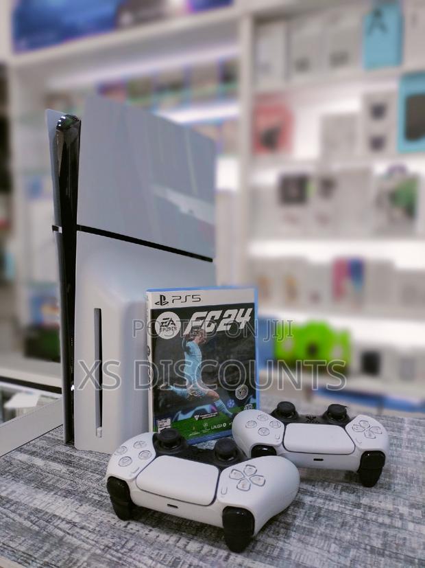 Ps5 Slim + Fc24 + 2nd Controller! Ps5! Ps5! Ps5! Ps5! Ps5! - main view