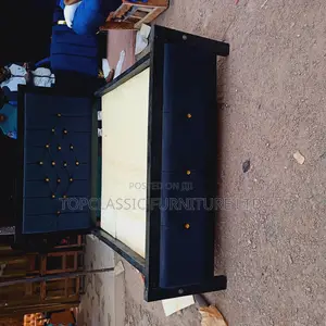 Hardwood Bluegham Mocket Bed 5x6