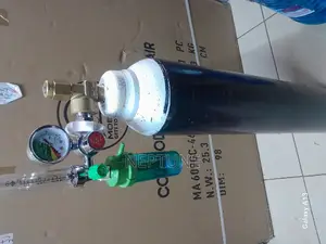 1.36mm3 Oxygen Cylinder/Regulator