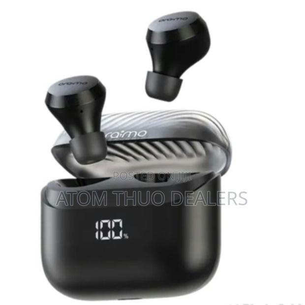 Black Oraimo Airbuds 4ENC OTW-340 True Wireless Earbuds - main view