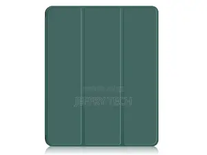 Leather Flip Case With Stand for iPad Pro 12.9 6th Gen Green
