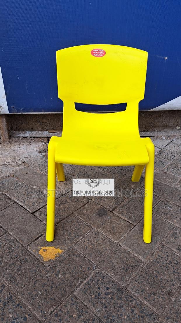 Yellow Acme Kids Plastic Chairs - main view