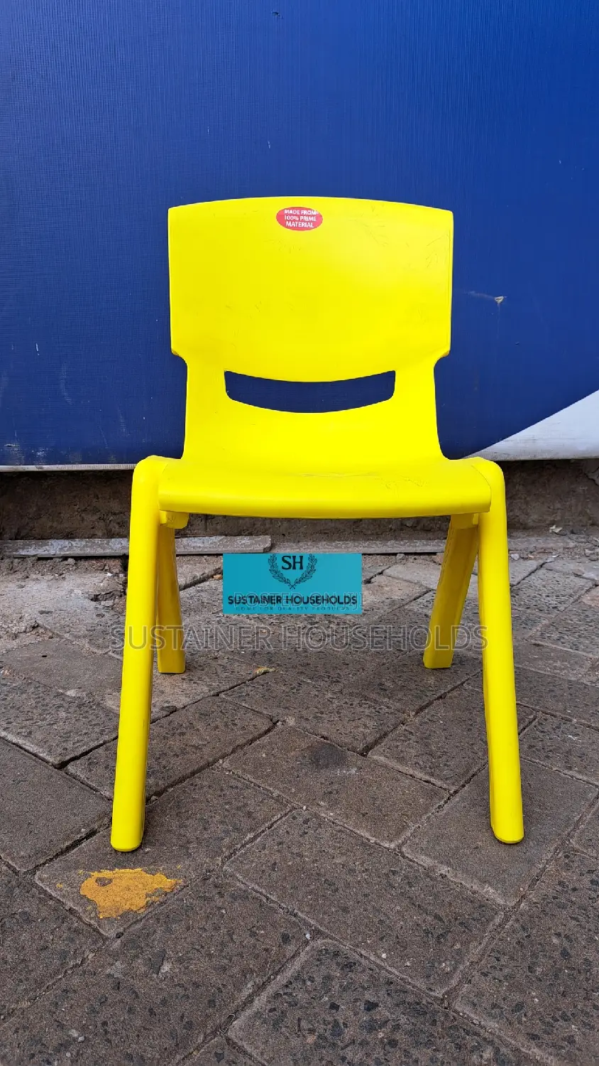 Yellow Acme Kids Plastic Chairs