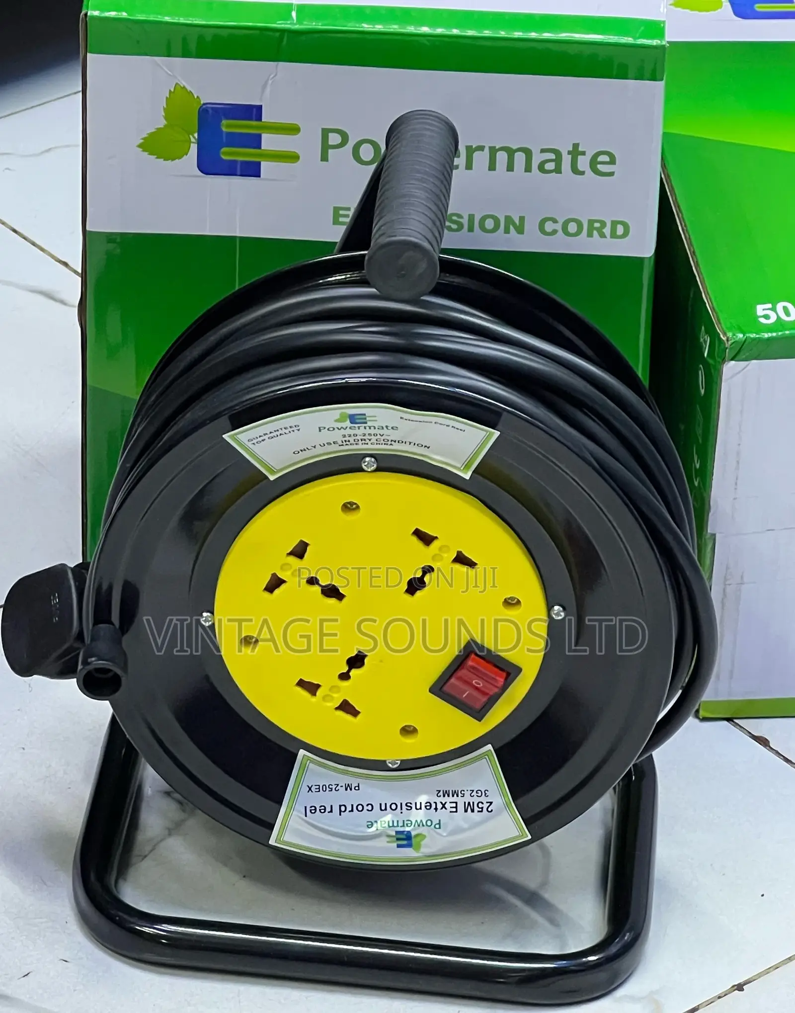Power Extension Reel 25 Meter 2.5mm 3 CORE