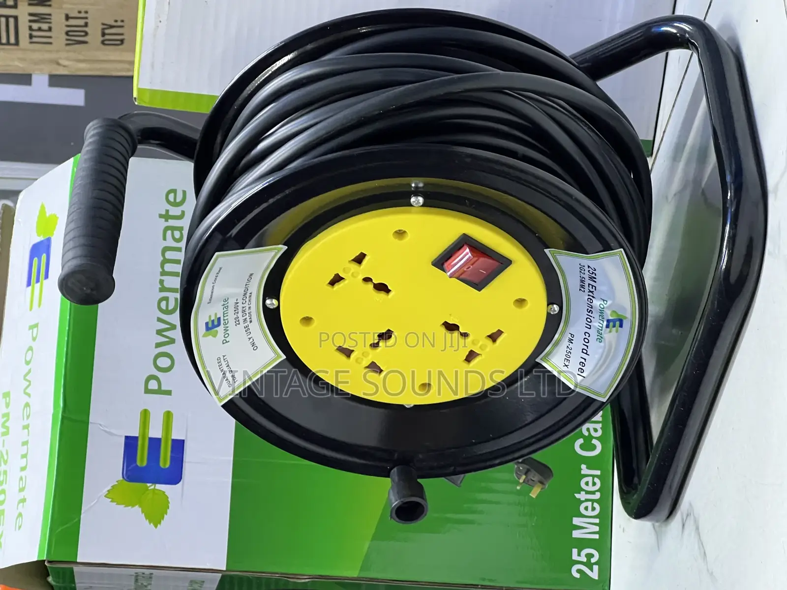 Powermate Extension Cable Reel 25 Meter 1.5mm 3 CORE