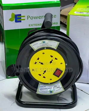 Power Extension Cables 1.5mm 3-Core Extension Reel 25 Meters