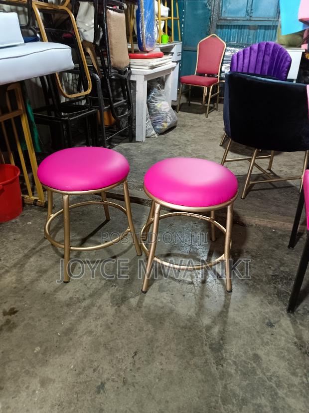 Pedicure Stools, Pink - thumbnail 6