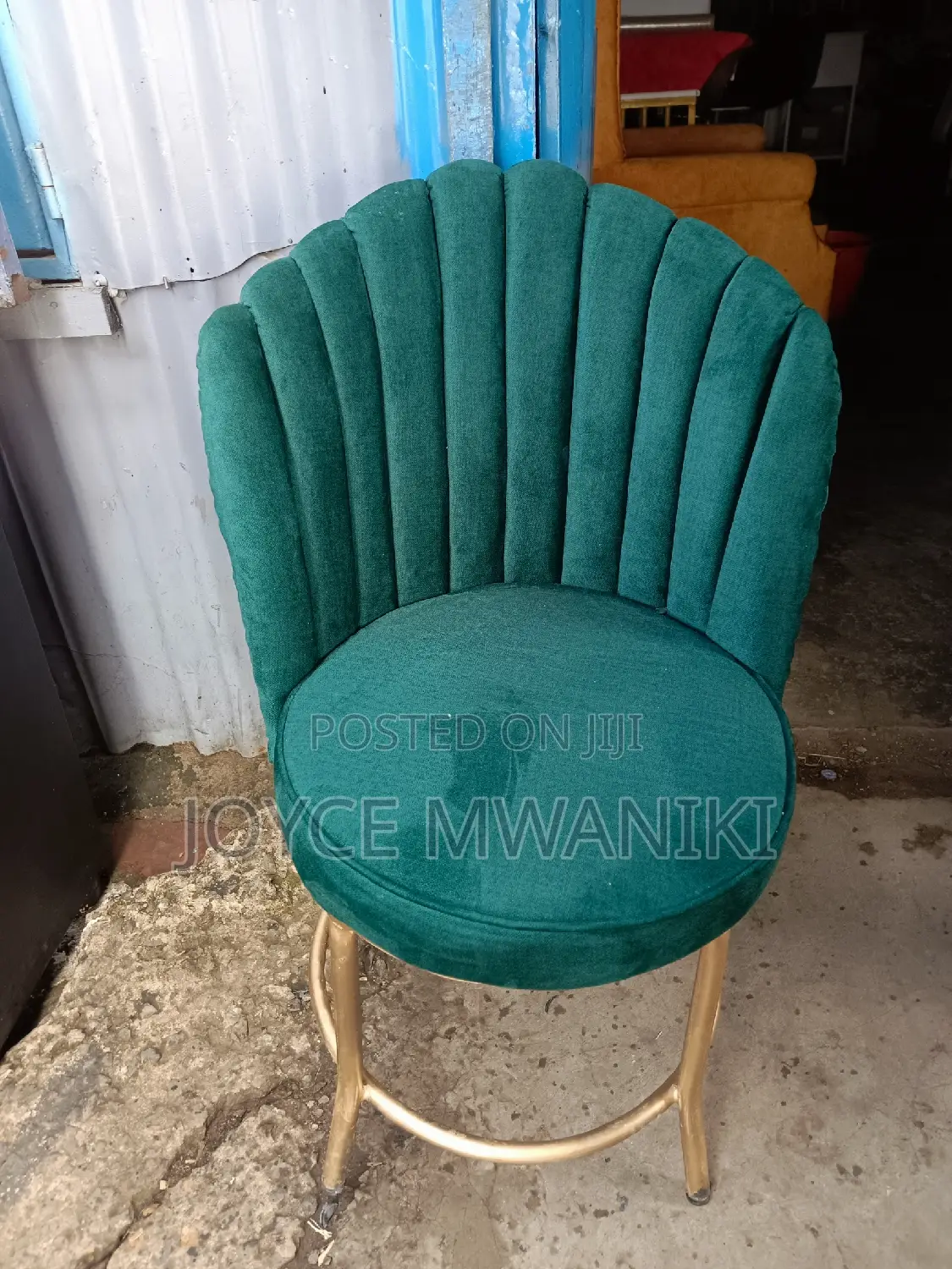 Manicure Flower Seat, Jungle Green 