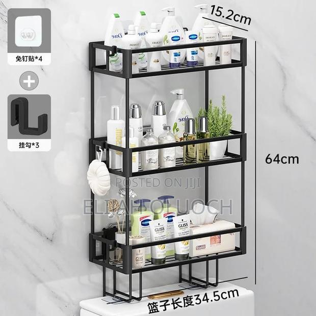 Tripple Layer Over the Toilet Rack/Shelf Bathroom