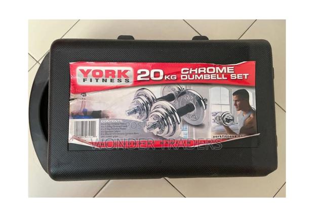 *20kg Chrome Dumbbell Set *